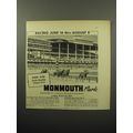 1950 Monmouth Park Racetrack Ad - Racing June 1...