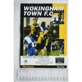 1996 programme Wokingham Town FC v. Fareham Tow...