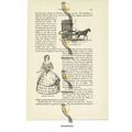 Advertising Cart & Ladies Costume c1850, Book I...