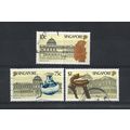 Singapore.Centenary of National Musuem set of 3...