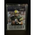 Brett Favre #4 | 1995 Playoff Contenders Footba...