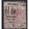 1876 SG141 2 1/2d Rosy-Mauve Plate 4 Wmk Good/F...