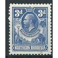 Northen Rhodesia 1925 SG5 3d Ultramarine Mounte...