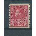 canada stamps sg234 sg 234 coil gum aged