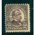 Used 564 12c Grover Cleveland Barely Clears A15949