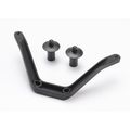 TRA6715 TRAXXAS Body mount (1)/ body mount post...