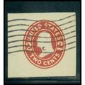 Used U412 2c George Washington Fine Cut Square ...