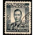 Africa Southern Rhodesia 1937 King George VI 6d...