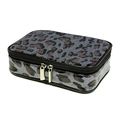 6-pc Set Cosmetic Bags - Pewter Leopard - BG-HM...