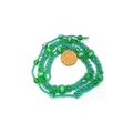 Green Cat Eye Beaded Daisy Chain Choker Necklace
