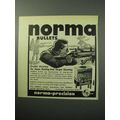 1958 Norma Bullets Ad - Greater Accuracy For Hunting
