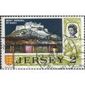 JERSEY, Mont Orgueil by night, olive 1970, 2p, #3