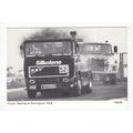 Truck Racing at Donington Park Postcard 1001