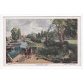 Flatford Mill Suffolk Working Horse Art Postcar...