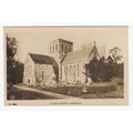 Parish Church Amesbury RP Postcard Wiltshire