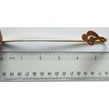 Metal bookmark - treble clef symbol