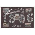Jersey Postcard Posted 1906 Local to Miss Luce ...