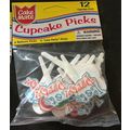Cake Mate 2304 pc Set Cupcake Picks Balloons & ...