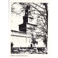 Milano Castello Sforzesco Italy Postcard unused...