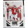 2015 Panini Score BLAKE SIMS (Alabama/Packers) ...