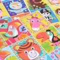 3D PEEL OFF KIDS STICKERS Fun Animals Boys Girl...