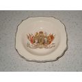 J & G Meakin SOL bowl - Silver Jubilee Of King ...