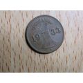 1933a 1 Pfennig Germany Weimar Coin