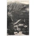 65 - Lourdes - gare et le funiculaire du pic du...