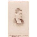 VICT. CDV PHOTO -PRETTY YOUNG WOMAN BY R. DIGHT...