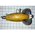 Vintage Fred Arbogast JITTERBUG Yellow Fishing ...