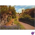 Vintage J. Arthur Dixon Postcard - Godshill, IO...