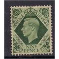 GB 1939 KGV1 9d Deep Olive Green SG 473.(F25 )