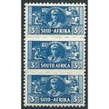 South Africa 1942 SG101 3d Blue WAR EFFORT UNIT...