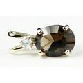 Smoky Quartz, 14KY Gold Pendant, P021
