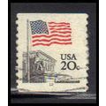 Used 1895a 20c U.S. Flag Very Fine CNS 12 PA5466