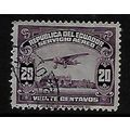 ECUADOR 1929 20c PURPLE RYAN B-5 BROUGHAM OVER ...