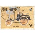 Gambia stamps 1993 - D2 multi - Benz 1900 - used