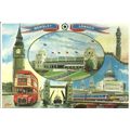 Advertising WEMBLEY STADIUM Postcard (Mayfair B...