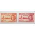 St. Kitts-Nevis Stamps Scott #91 To 92, Mint Hi...