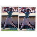 TWO 1995 Fleer Ultra Ken Griffey, Jr. cards #10...