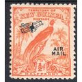 New Guinea Sg163 1/2d Orange Airmail fine m/min...