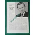 (43) Raymond Lamont Brown Yorkshire Author - 19...