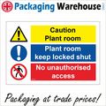 MU310 PLANT ROOM LOCKED SHUT NO UNAUTHORISED AC...