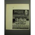 1952 The Deep Blue Sea Play Ad - Margaret Sullavan gives the performance