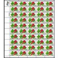 Peace Garden Sheet of Fifty 20 Cent Postage Sta...