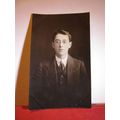 'JESSE'? YOUNG MAN with GLASSES antique photogr...