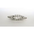 Small oval crystal sparkle alligator hair clip ...