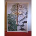 CHERNOBYL ZONE by Sveta Tadja age 15. postcard ...