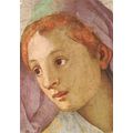 Unused Art Postcard - Pontormo. Head Of The Vir...