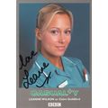 Leanne Wilson Casualty Hand Signed Cast Card Photo